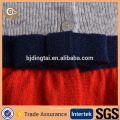 Pull molletonné en mousseline de soie tricoté mongol pour enfants